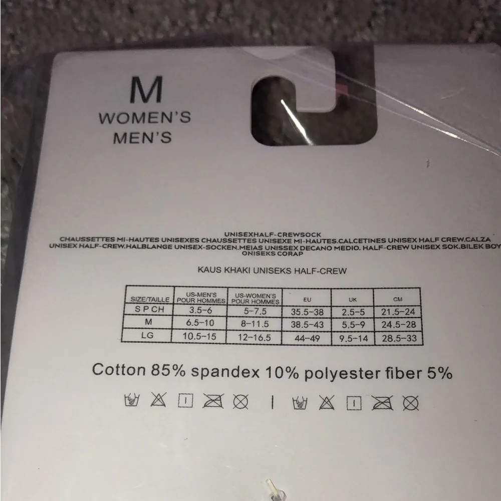 Womens / Mens Clothes, Socks, Sock